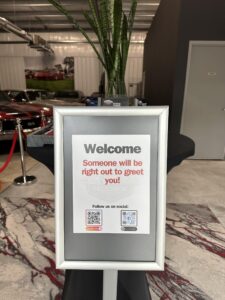 CCS Lobby Sign